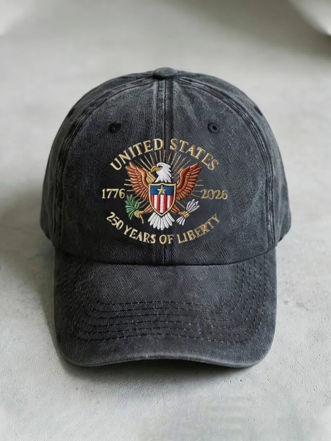 United States 250 Years Of Liberty Hat 1776 2026 Patriotic Baseball Cap Independence Day Gifts