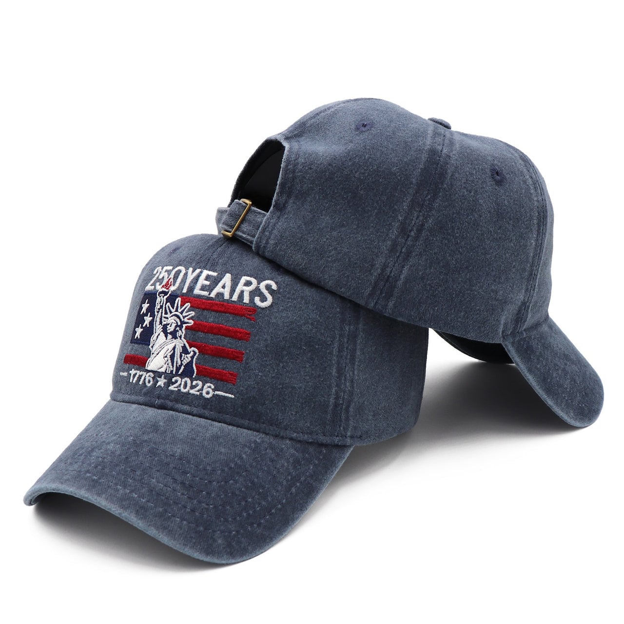 United States 250th Anniversary Embroidery Hat Freedom Celebration Cap Gift For July 4th