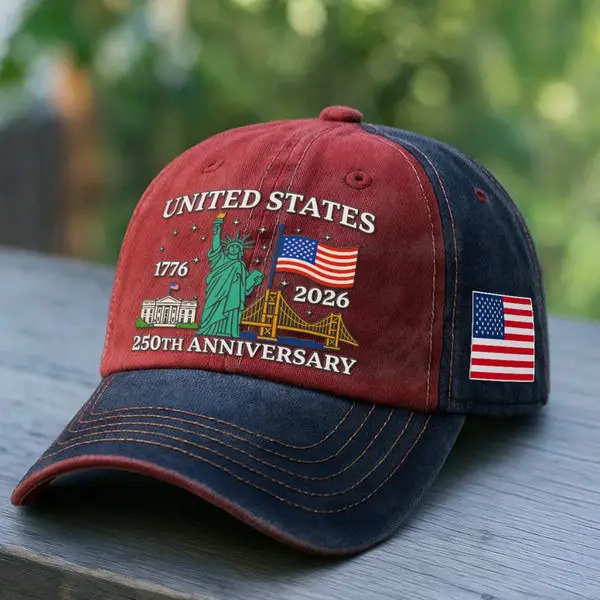 United States 250th Anniversary Hat Patriotic Pride Hat Gifts For Dad