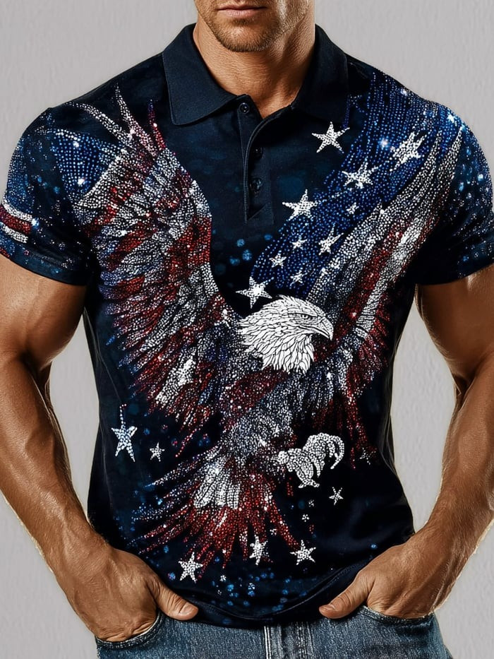 United States 250th Anniversary Polo Shirt 1776-2026 Patriotic Merch Gift For Men