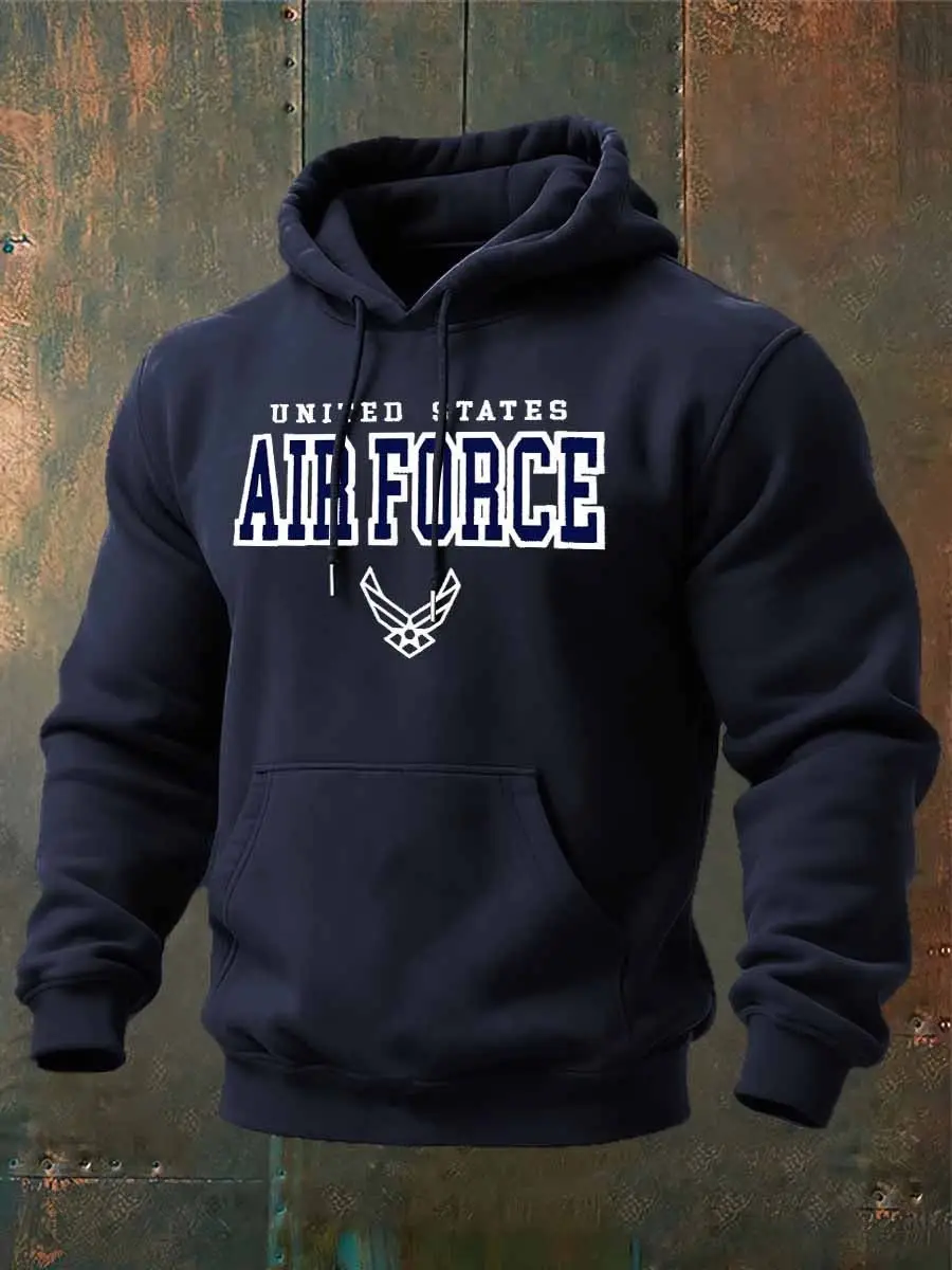 United States Air Force Hoodie Men's US Air Force Merch 4th Of July Gifts Ideas
