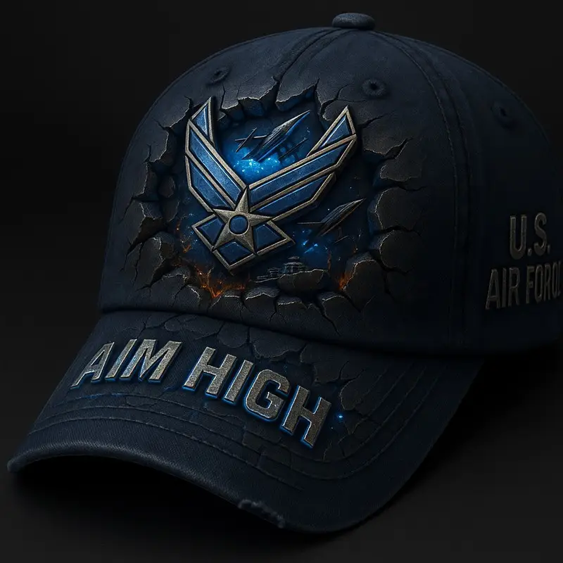 United States Air Force Veteran Hat Aim High Military Cap Gifts For Friends