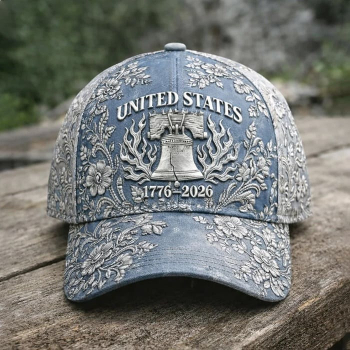 United States Liberty Bell Baseball Cap Patriotic America Anniversary Vintage Hat Gift For Him United States Liberty Bell Baseball Cap Patriotic America Anniversary Vintage Hat Gift For Him - Image 1