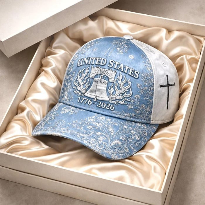 United States Liberty Bell Baseball Cap Vintage Patriotic 1776 America Hat Gift For Men