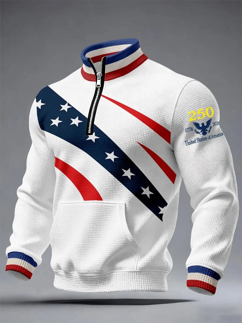 United States Of America 250 Jacket Patriotic 1776 2026 Eagle Apparel Gift For Him