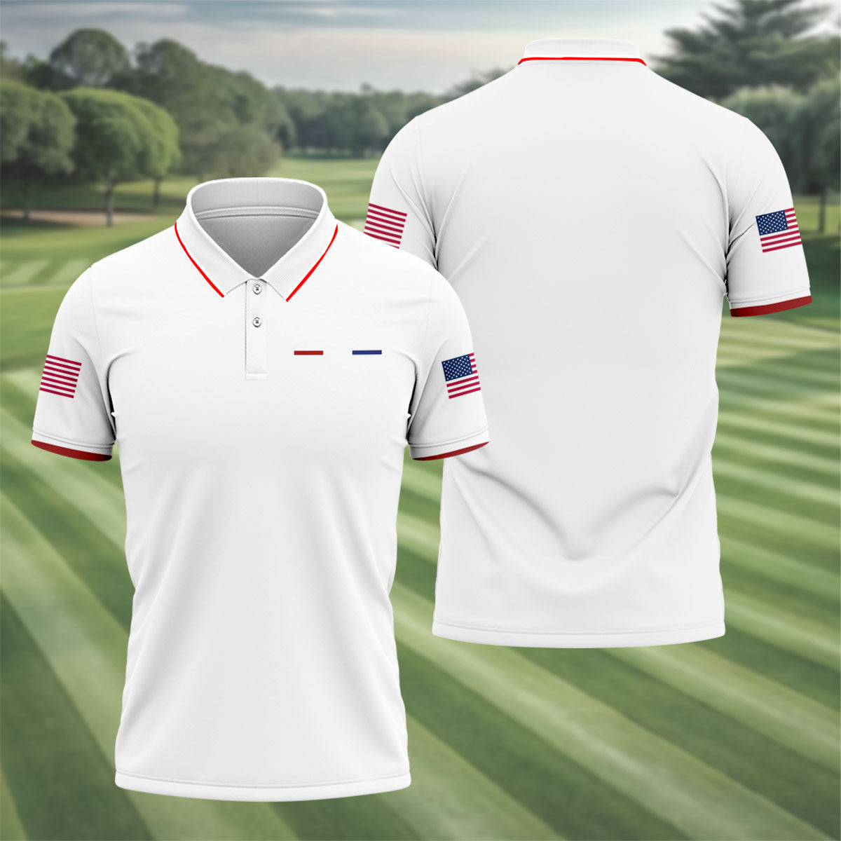 United States Of America 250 Years Golf Shirt US Flag Patriotic Apparel Present For Brother