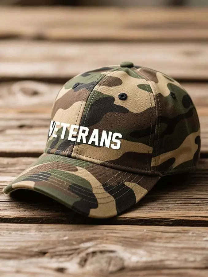 United States Veterans Camo Hat Proud Veterans Cap Best Gifts For Patriotics