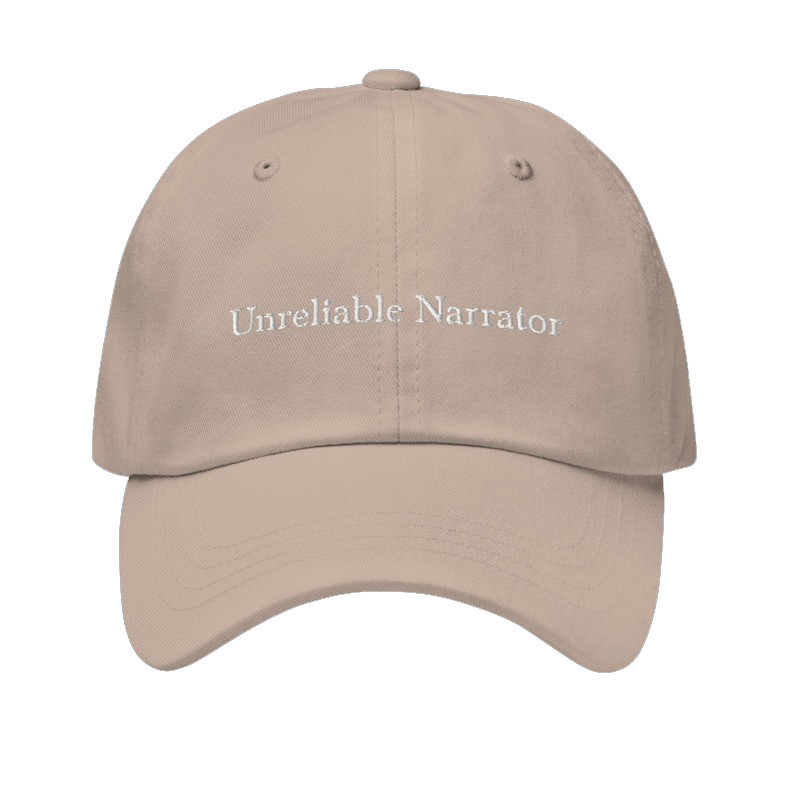 Unreliable Narrator Hat Unreliable Narrator Quote Merch Gifts For Meme Enthusiasts Unreliable Narrator Hat Unreliable Narrator Quote Merch Gifts For Meme Enthusiasts - Image 1