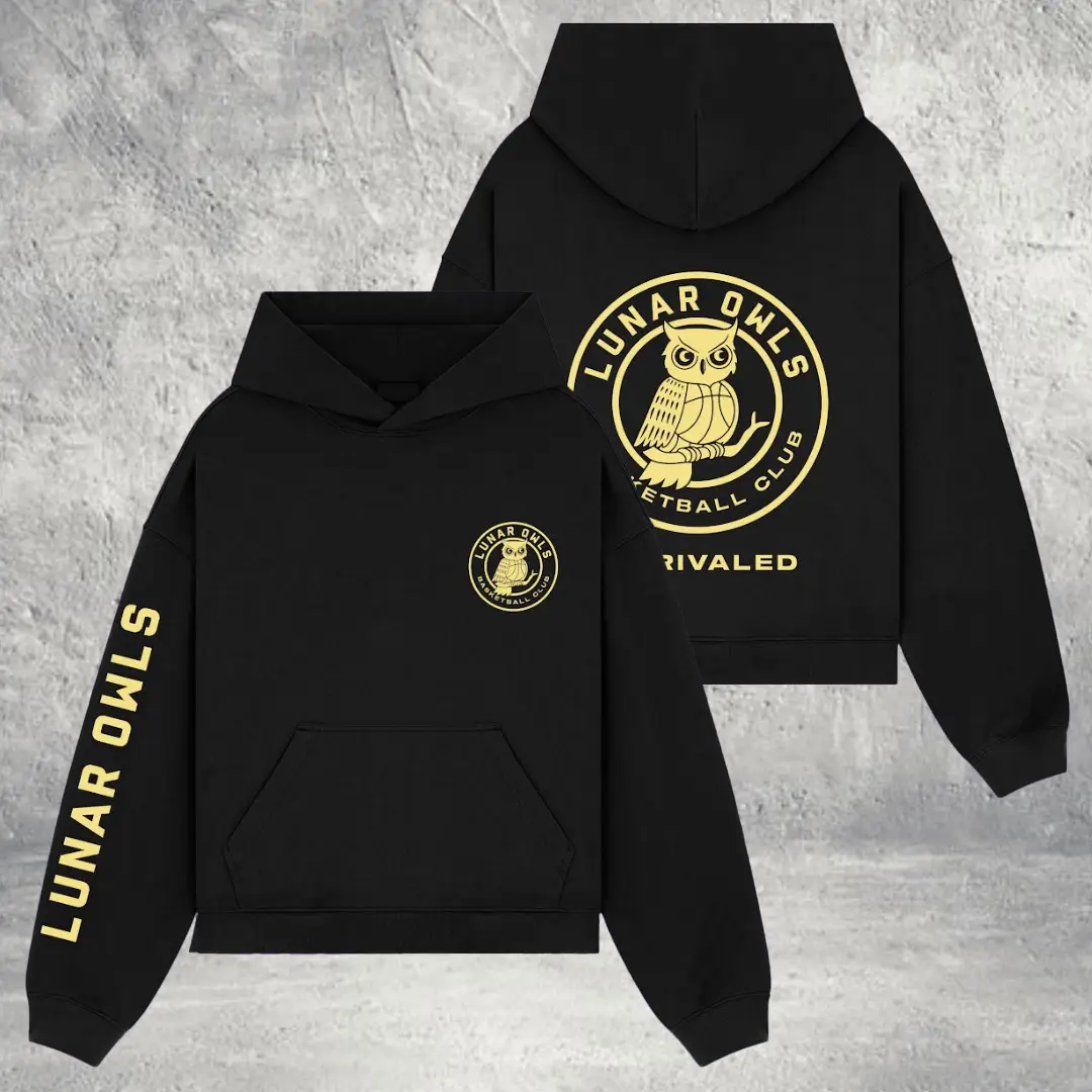 Unrivaled Lunar Owls Basketball Club Logo Hoodie Gift for Lunar Owls Team Unrivaled Lunar Owls Basketball Club Logo Hoodie Gift for Lunar Owls Team - Image 1