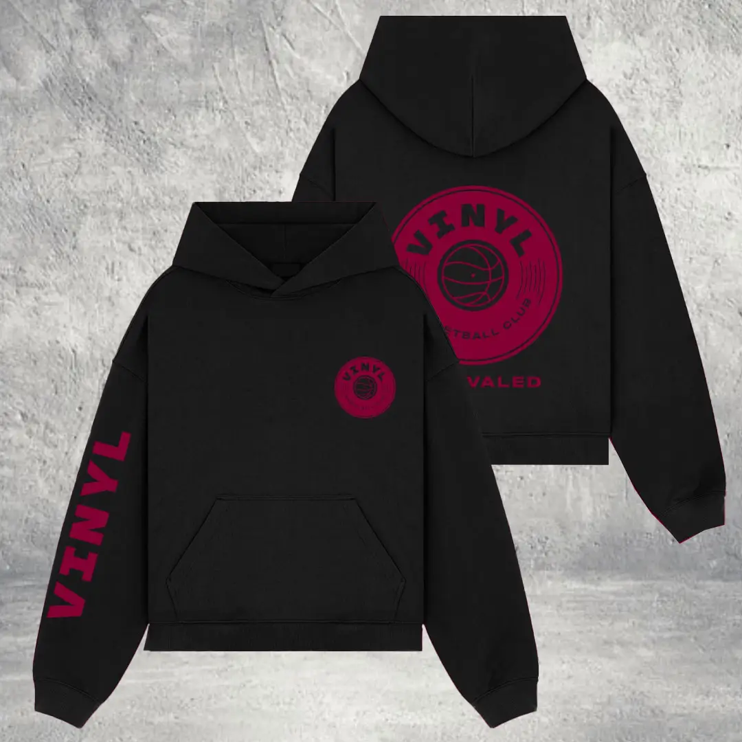 Unrivaled Vinyl Basketball Club Logo Hoodie Womens Basketball Apparel Vinyl Team Outfit