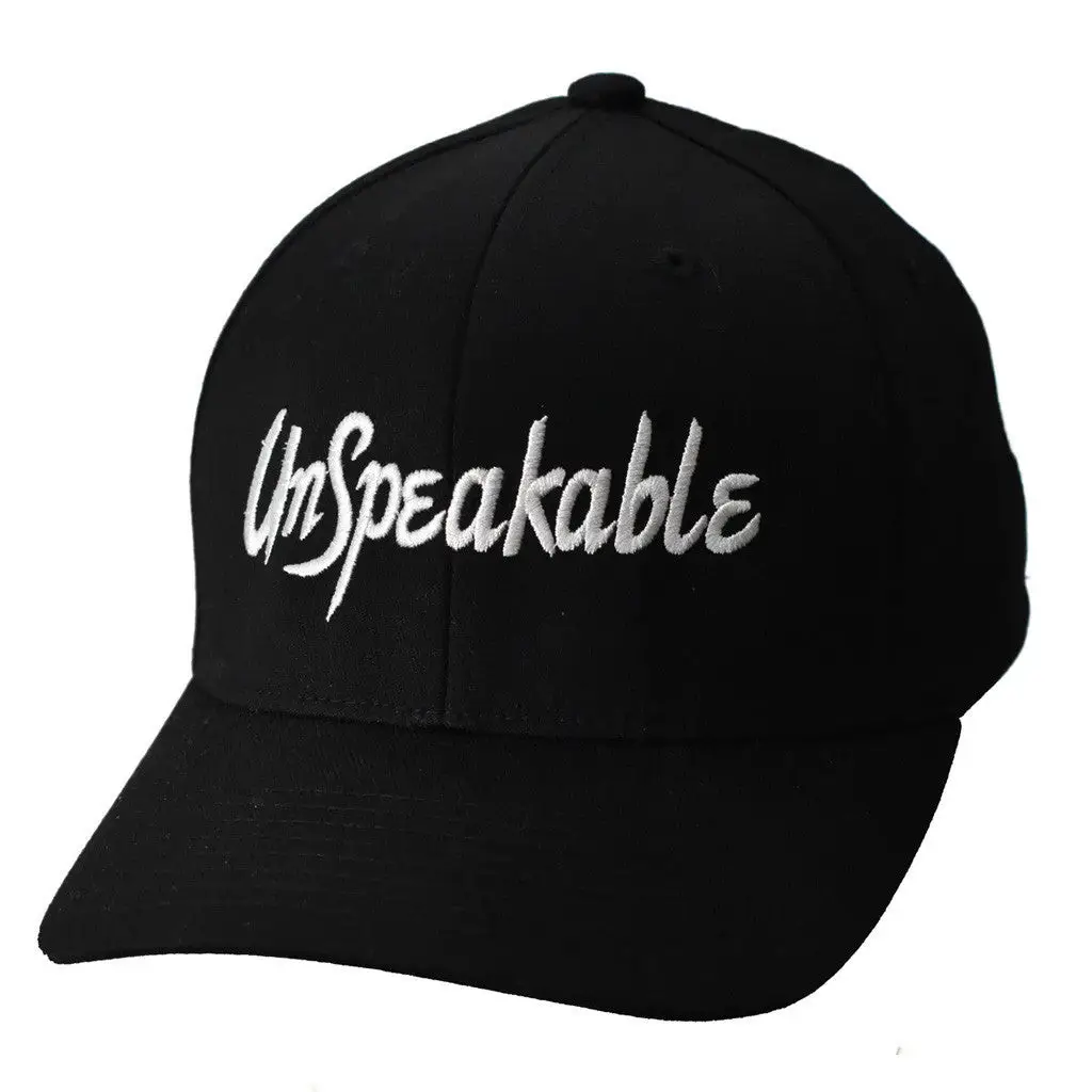 Unspeakable Merch Black Embroidered Hat Gift Ideas For Him -WearandDecor