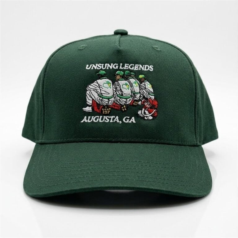 Unsung Legends Augusta GA Baseball Cap Golfers Sitting Clothing Gift For Team