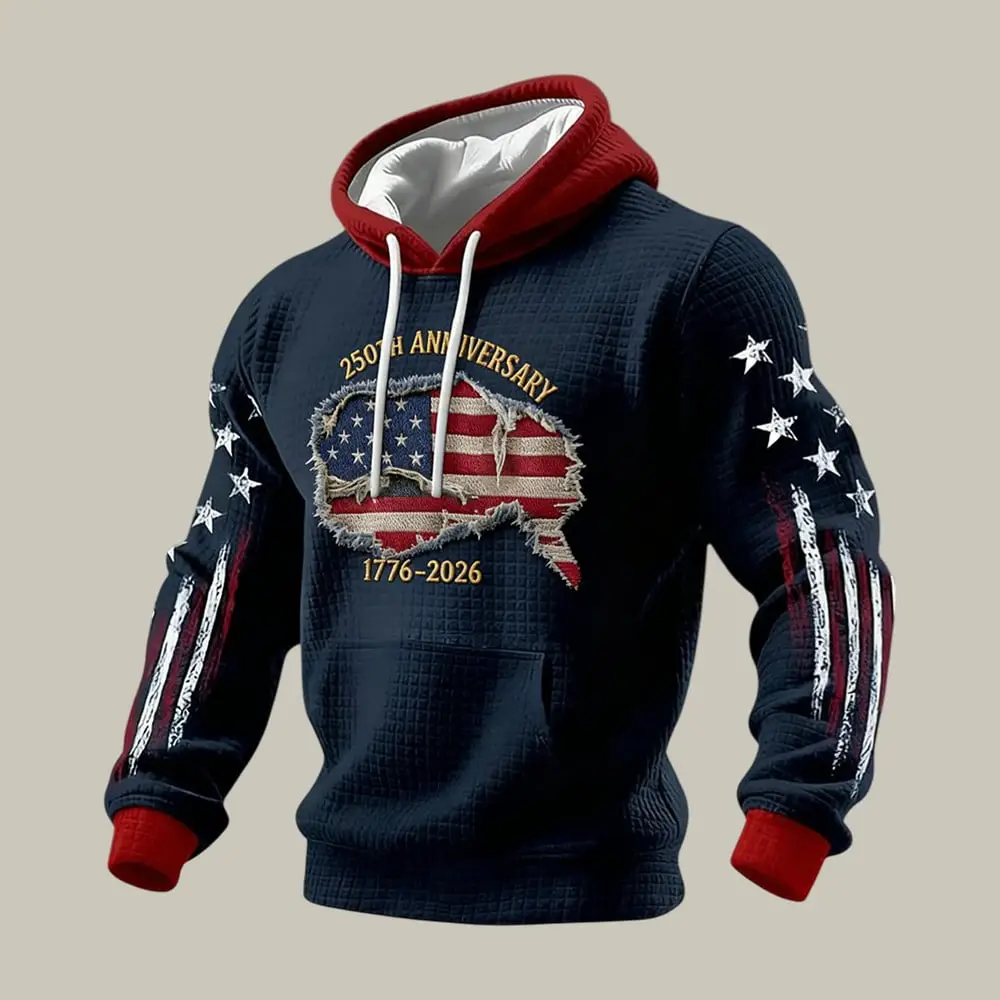 US 250Th Anniversary 1776 2026 Hoodie America's Birthday Hooded Sweatshirt US 250Th Anniversary 1776 2026 Hoodie America's Birthday Hooded Sweatshirt - Image 1