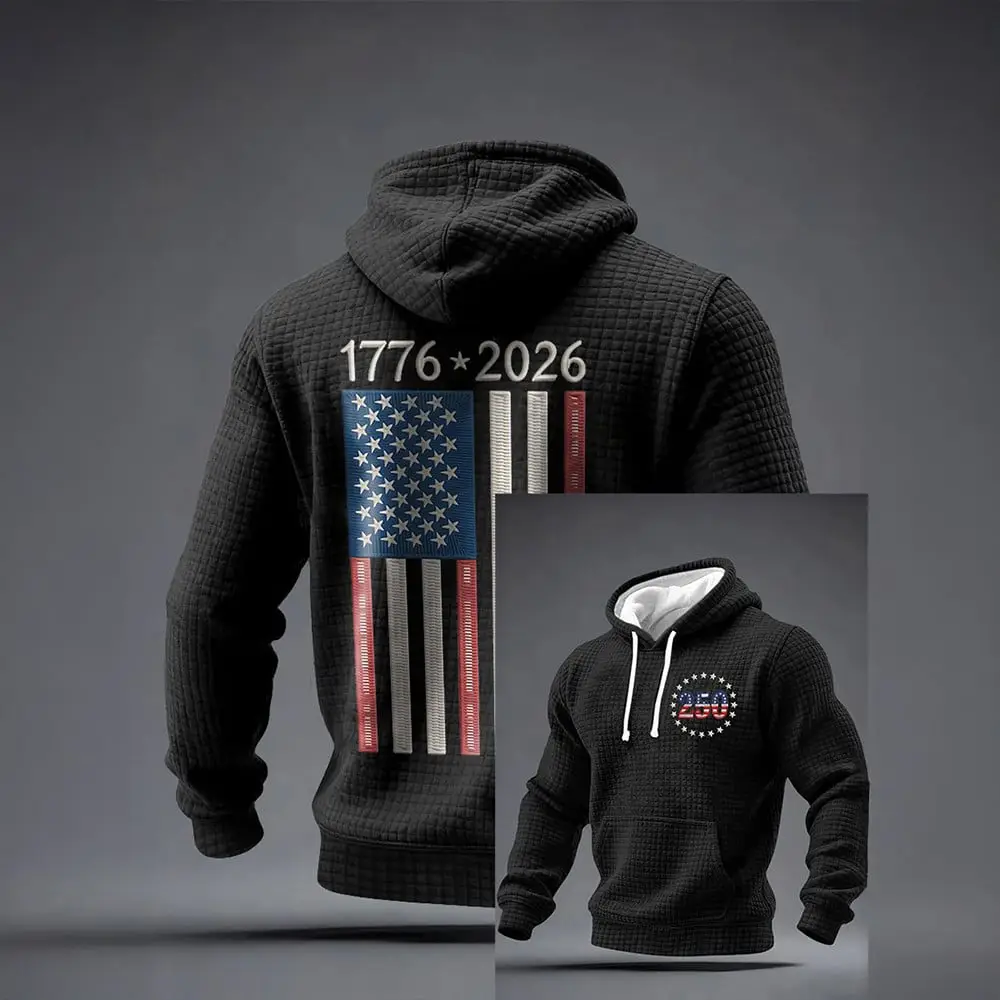 US 250th Anniversary 1776 2026 Hoodie Semiquincentennial Merch Gift For Patriots