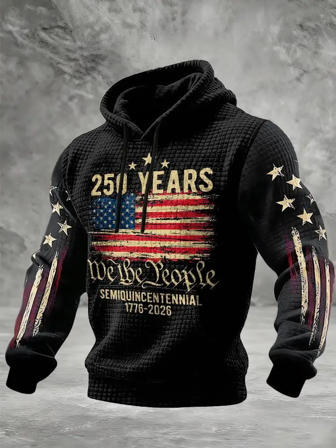 US 250Th Anniversary 1776 2026 Hoodie We The People Semiquincentennial Merch Gift For Men