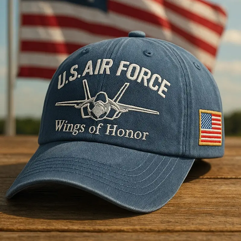 US Air Force Wings Of Honor Hat Honor USAF Merch Best Veterans Day Gift Ideas US Air Force Wings Of Honor Hat Honor USAF Merch Best Veterans Day Gift Ideas - Image 1