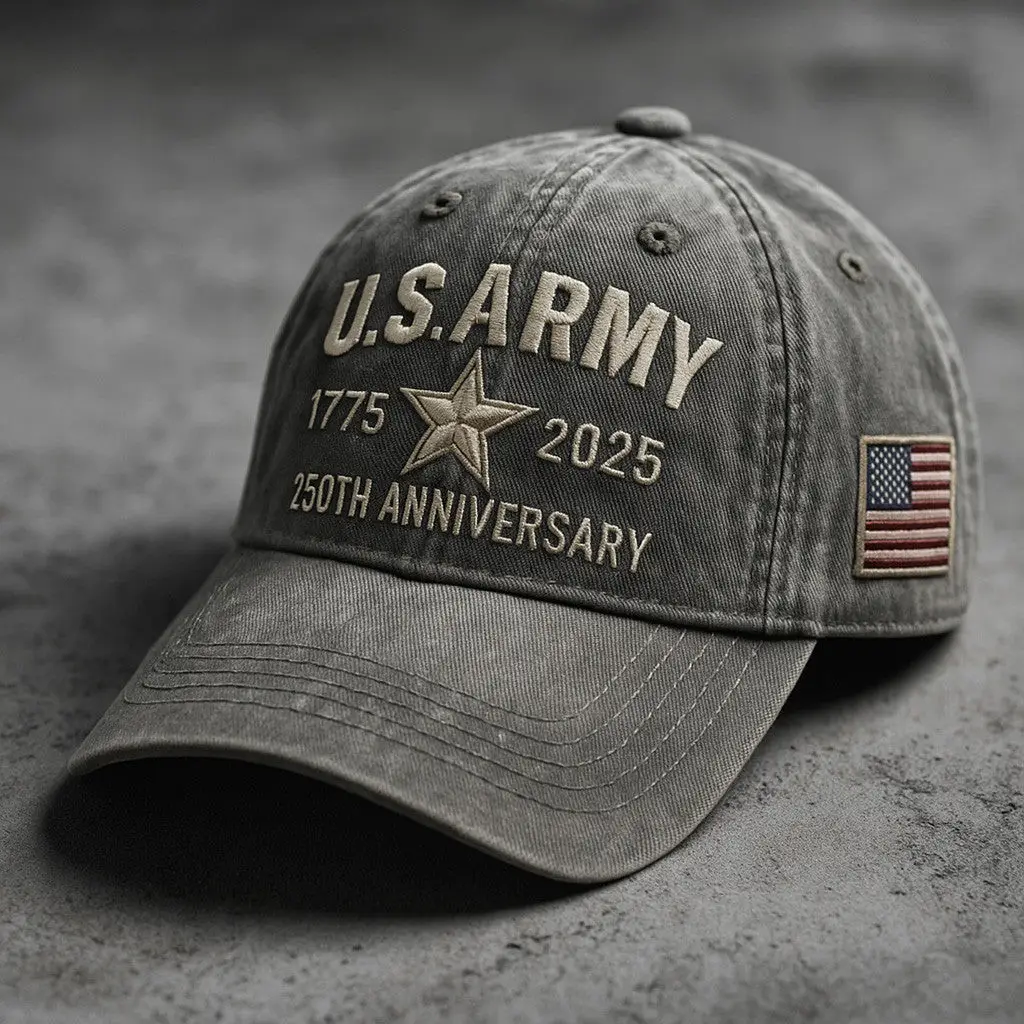 US Army 250th Anniversary 1775 2025 Hat Military Hat Patriotic Gifts For Dad Gifts For Besties