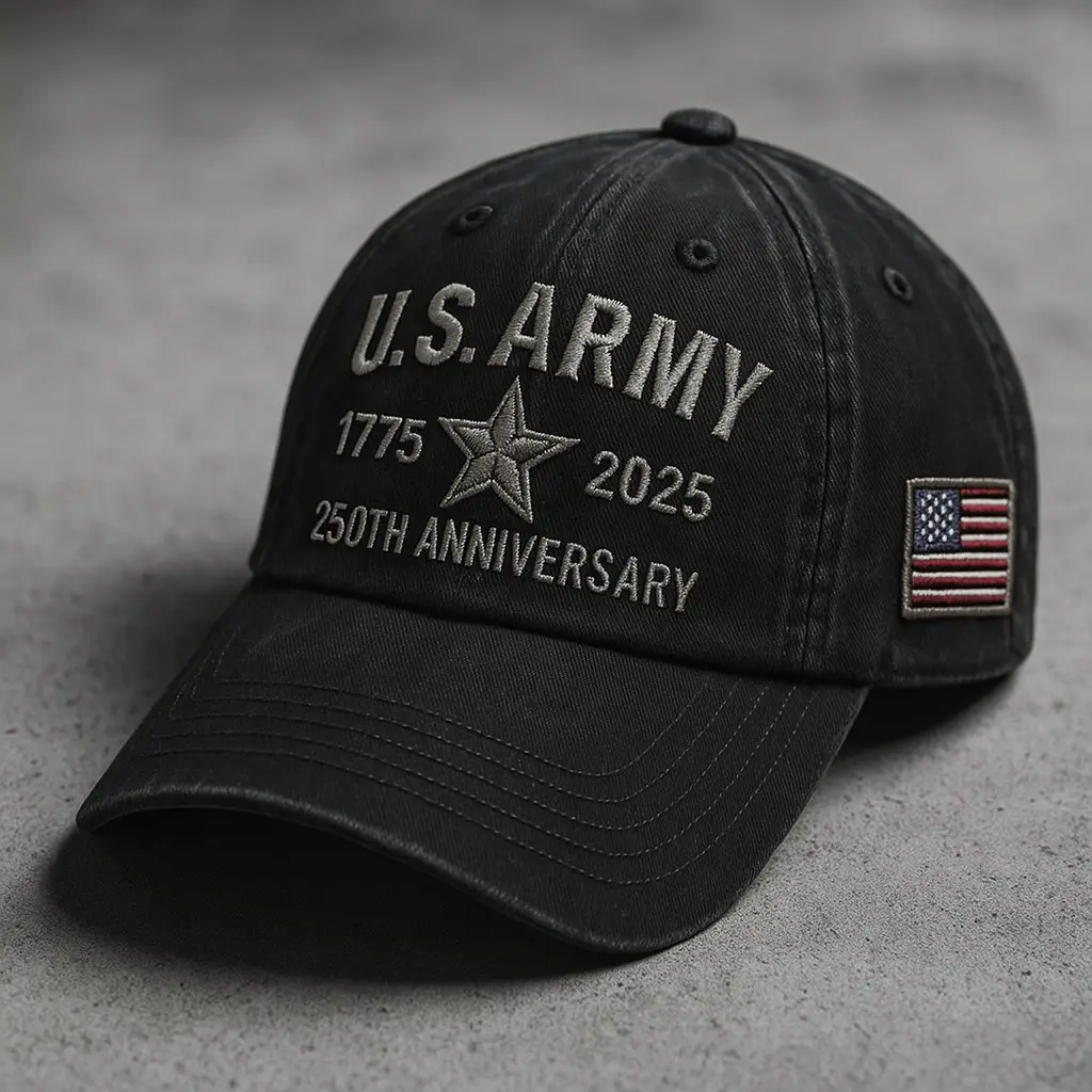 US Army 250th Anniversary 1775 2025 Hat Patriotic Hat Gifts For Army Veterans