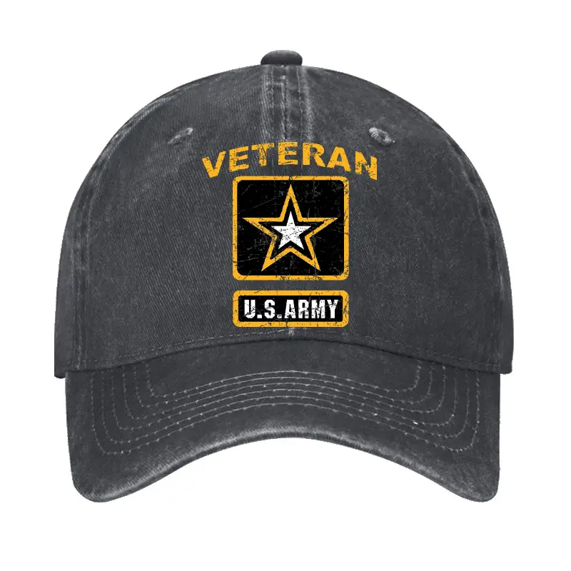 US Army Veteran Cap Sarcastic T-Shirt for Men – Funny Saying Graphic Tee US Army Veteran Cap Sarcastic T-Shirt for Men – Funny Saying Graphic Tee - Image 1