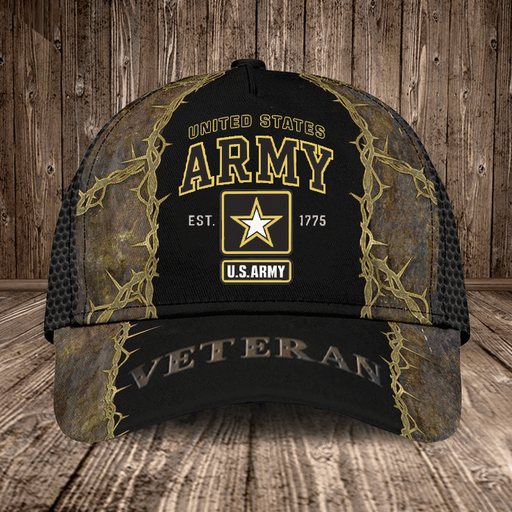 US Army Veteran Est 1775 Hat Military Merch Veteran Merchandise Patriotic Gifts