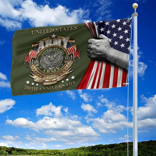 US Army Veteran Flag 250th Anniversary Semiquincentennial Best Gifts For Patriots