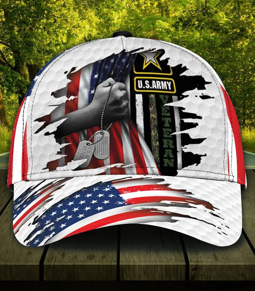 US Army Veteran Hat American Flag Ball Cap Patriotic Merch Veteran Day Gifts Ideas US Army Veteran Hat American Flag Ball Cap Patriotic Merch Veteran Day Gifts Ideas - Image 1