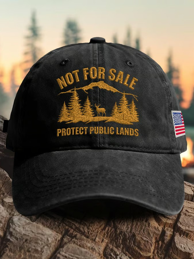US Forest Service Merch Not For Sale Protect Public Lands Hat Gifts For Dendrophile US Forest Service Merch Not For Sale Protect Public Lands Hat Gifts For Dendrophile - Image 1