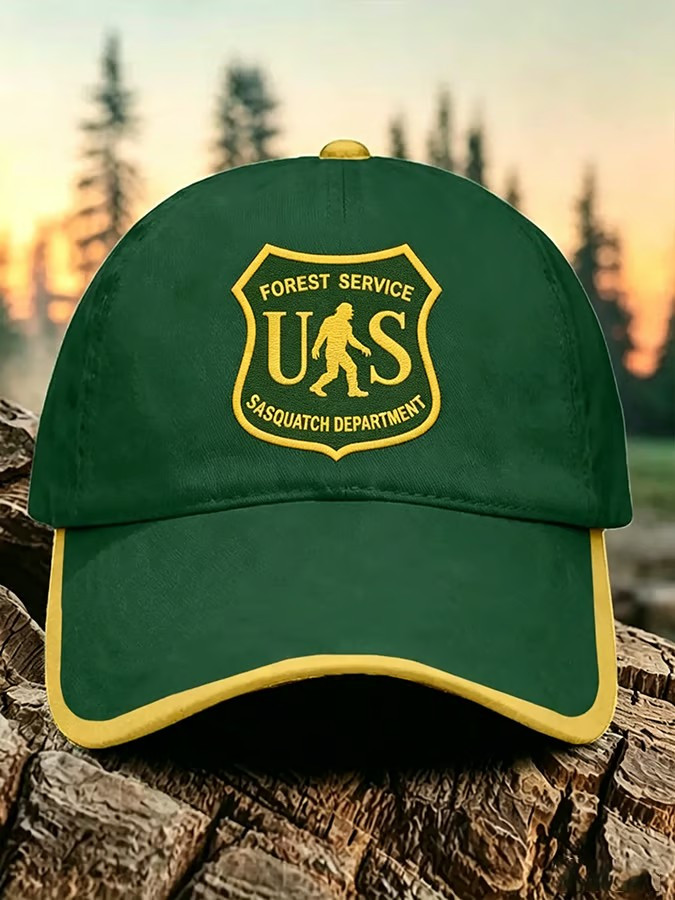 US Forest Service Sasquatch Dept Hat USFS Merch Forest Service Support Cap Gifts Idea
