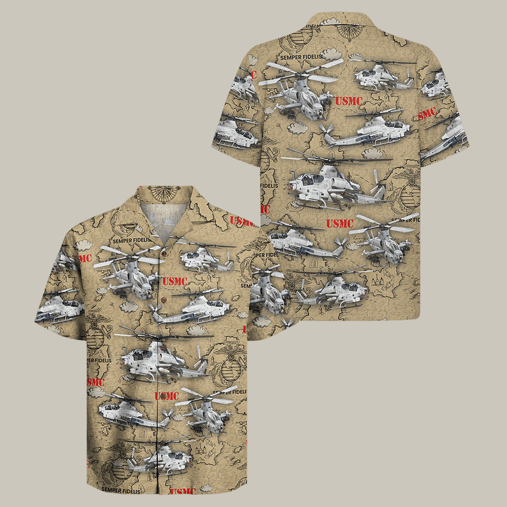 US Marine Corps 250th Years Of Service Hawaiian Shirt Marines Clothes USMC Present US Marine Corps 250th Years Of Service Hawaiian Shirt Marines Clothes USMC Present - Image 1