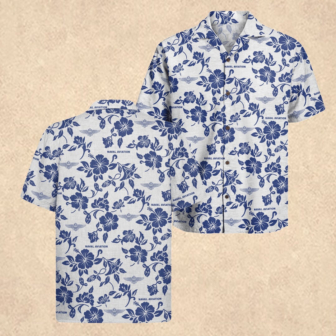 US Naval Aviation 250th Years of Service Hawaiian Shirt Fourth of July Merch