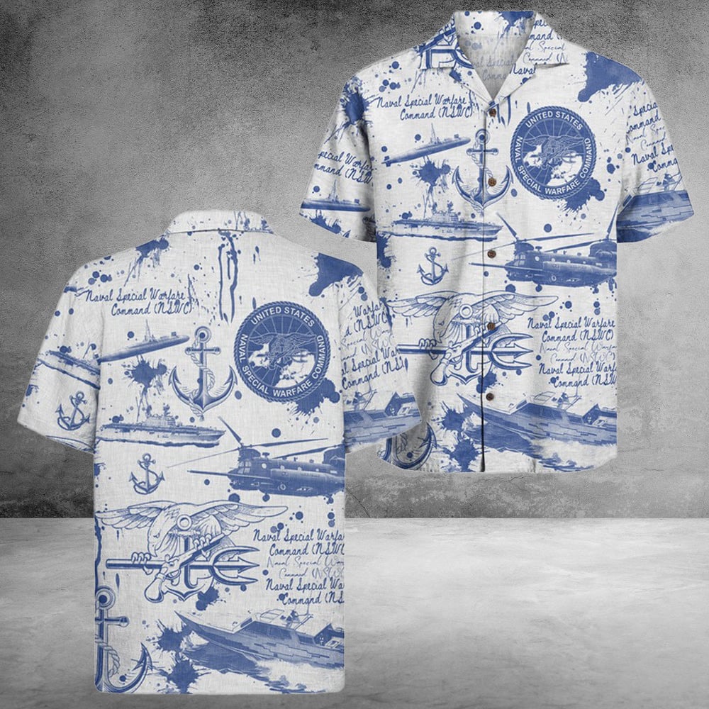 US Naval Special Warfare Command 250Th Hawaiian Shirt Years Of Service Clothes Gift For Him