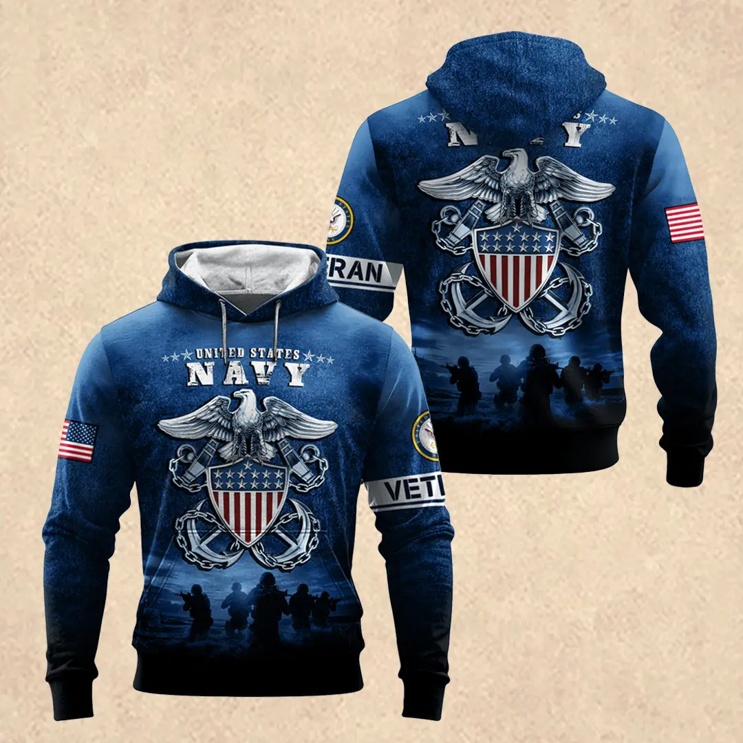 US NAVY 250th Years Of Service All-over Hoodie Independence Day Clothes Gift for Men US NAVY 250th Years Of Service All-over Hoodie Independence Day Clothes Gift for Men - Image 1