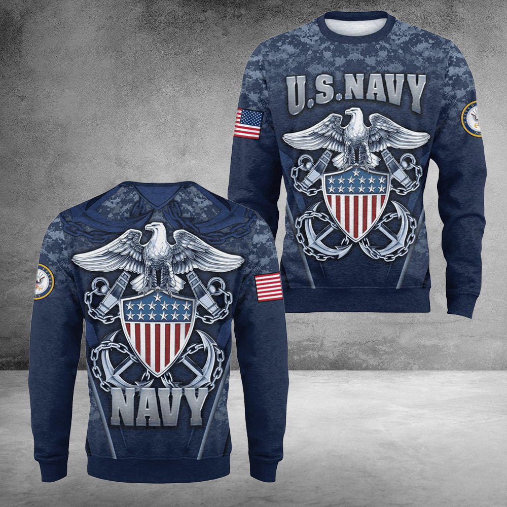 US Navy 250Th Years Of Service Fleece Sweatshirt United States Gifts For Her