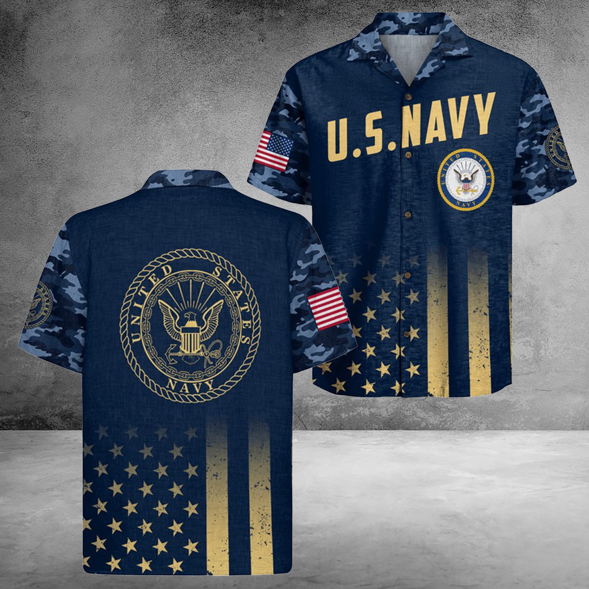 US Navy 250Th Years Of Service Hawaiian Shirt 250 Years Of Defending Liberty Gift For Dad
