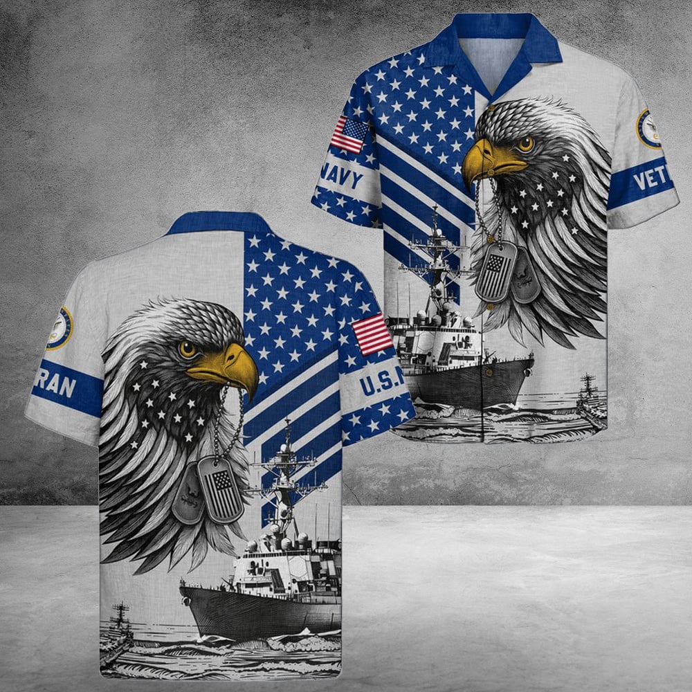 US Navy 250Th Years Of Service Hawaiian Shirt Service Honor Sacrifice Gifts For Wife
