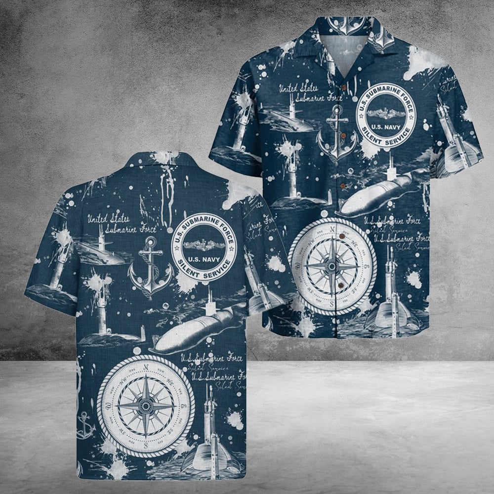 Us Navy 250Th Years Of Service Hawaiian Shirt The Sea Is Ours Unique Gifts For Mother