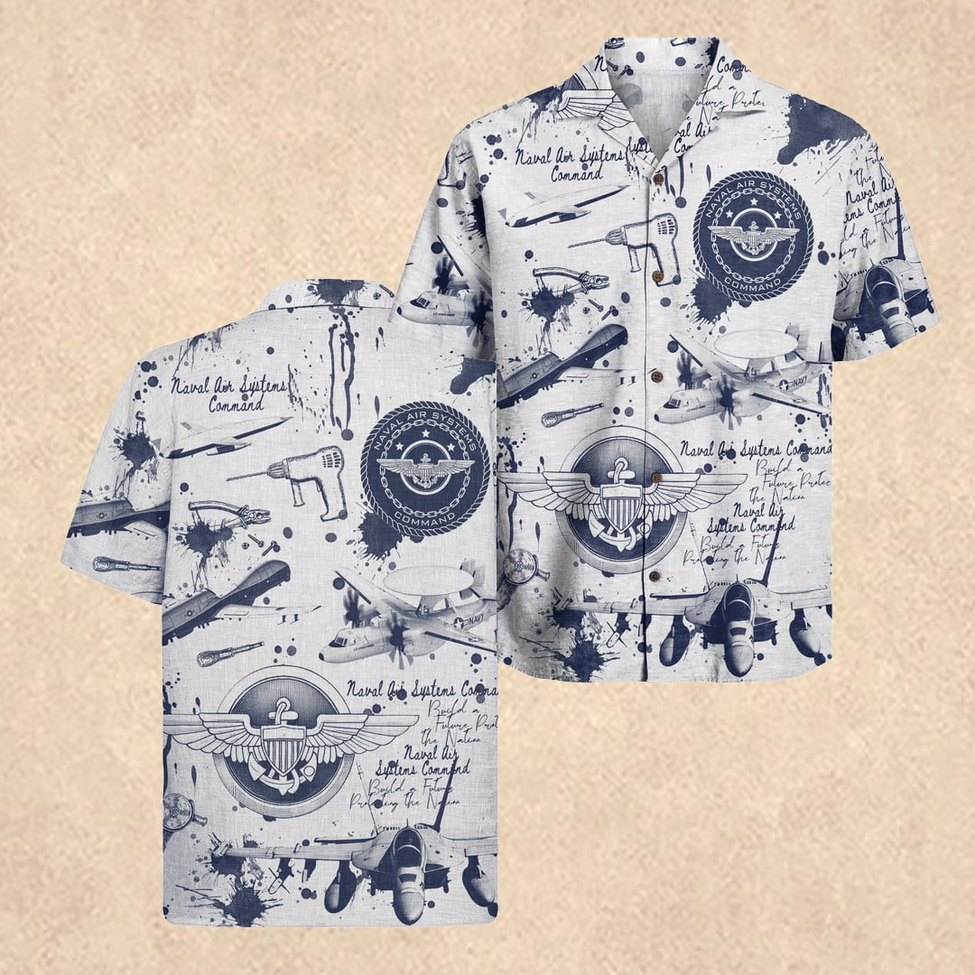 US Navy Navair 250th Years of Service Hawaiian Shirt Memorial Day Gift for Men US Navy Navair 250th Years of Service Hawaiian Shirt Memorial Day Gift for Men - Image 1