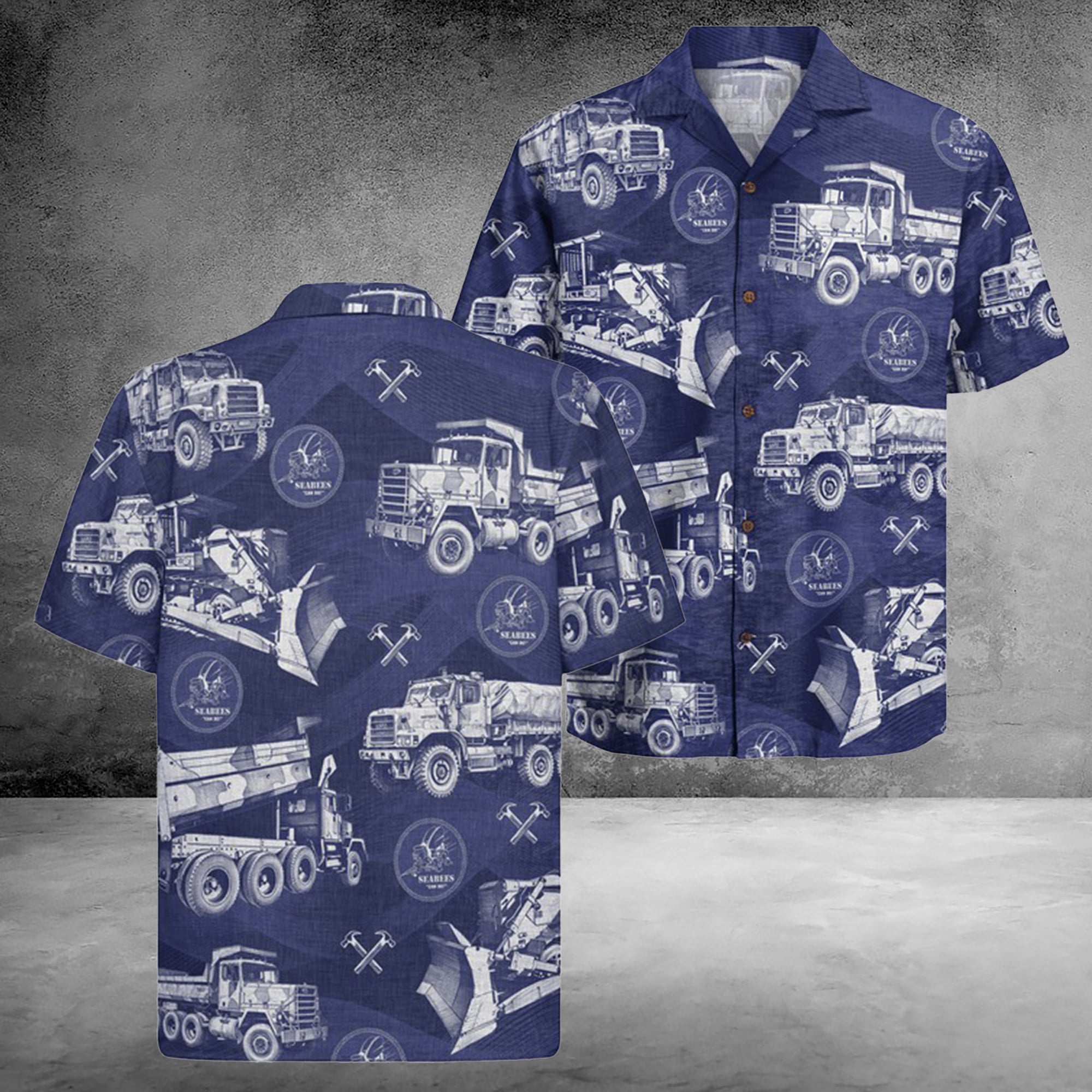 US Navy Seabees 250th Years Of Service Hawaiian Shirt We The People Gift For Patriots US Navy Seabees 250th Years Of Service Hawaiian Shirt We The People Gift For Patriots - Image 1