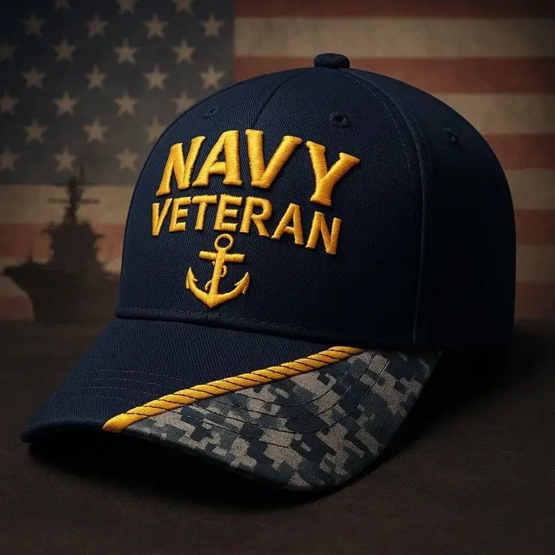 US Navy Veteran Hat United States Veterans Day Idea Gifts Clothing
