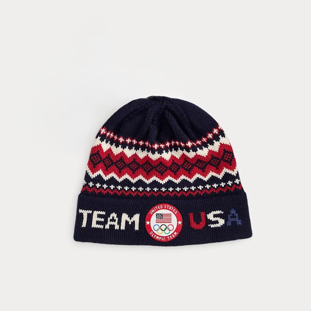 US Olympic Team Winter 2026 Team USA Closing Ceremony Beanie Uniform Gift For Fans