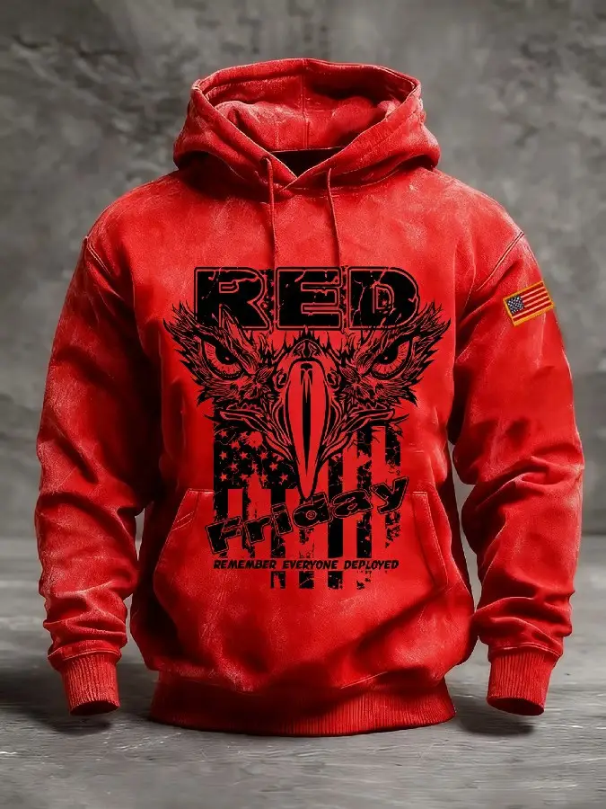 US Red Friday Remember Everyone Deployed Hoodie Army Memorial Hoodie Veterans Gifts US Red Friday Remember Everyone Deployed Hoodie Army Memorial Hoodie Veterans Gifts - Image 1