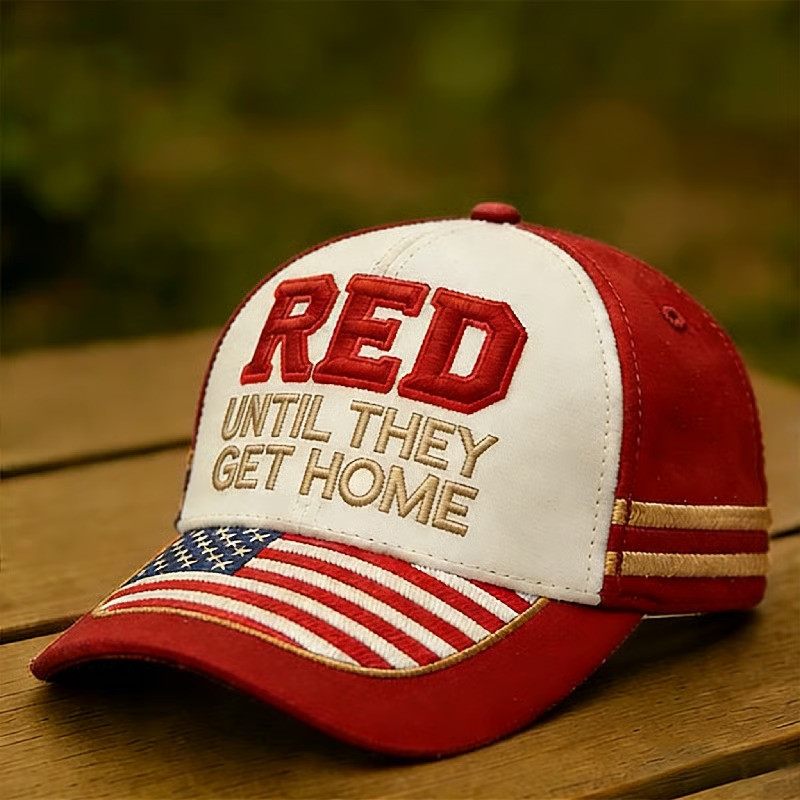 US RED Friday Until They All Come Home Hat Proud Veteran Cap Gifts For Veterans US RED Friday Until They All Come Home Hat Proud Veteran Cap Gifts For Veterans - Image 1