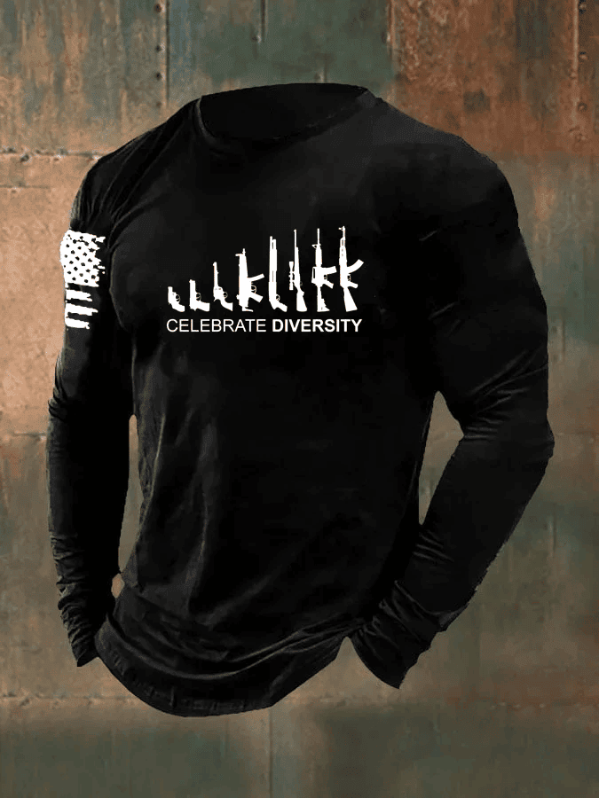 US Veteran 250Th Anniversary Long Sleeve Shirt Celebrate Diversity Proud Retired Military Merch
