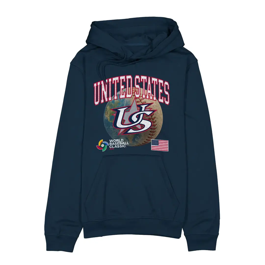 USA 2026 World Baseball Classic Dark Royal Hoodie WBC Merch Gift for Husband