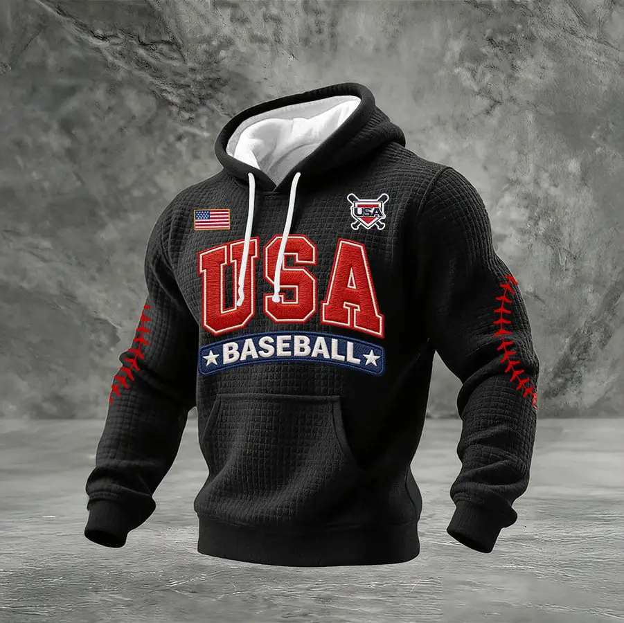USA 2026 World Baseball Classic Hoodie USA Baseball Clothing Present For Fans