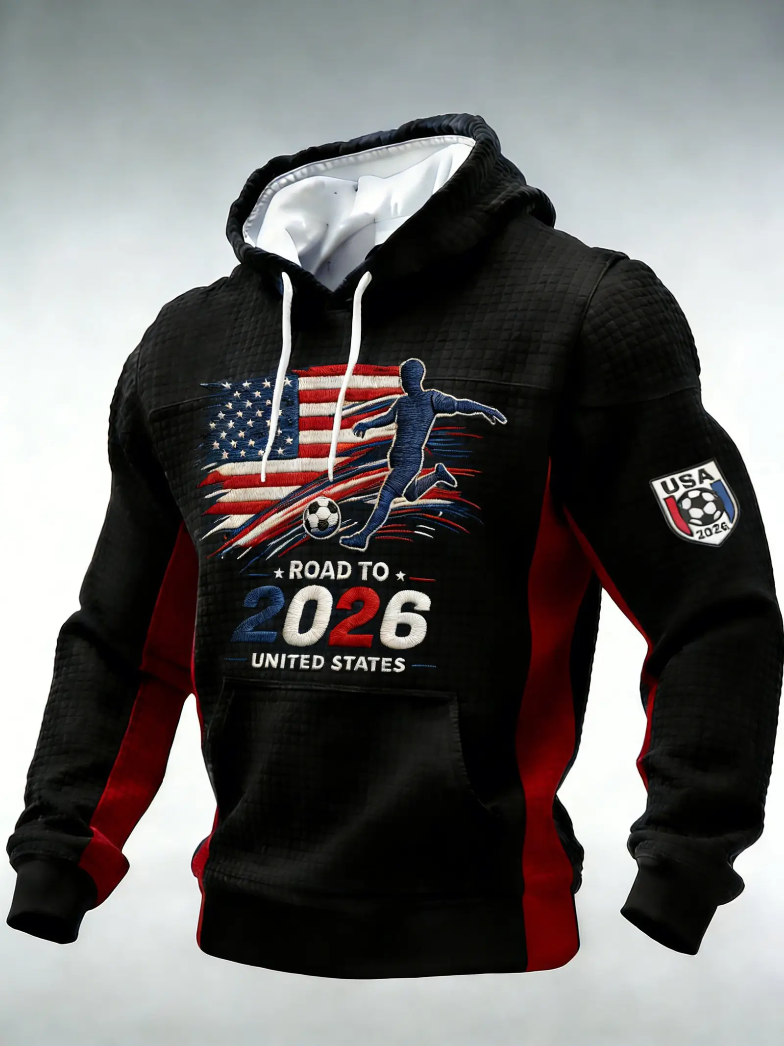 USA 2026 World Cup Merch United States Road To 2026 Hoodie Gifts For USA Soccer Supporters