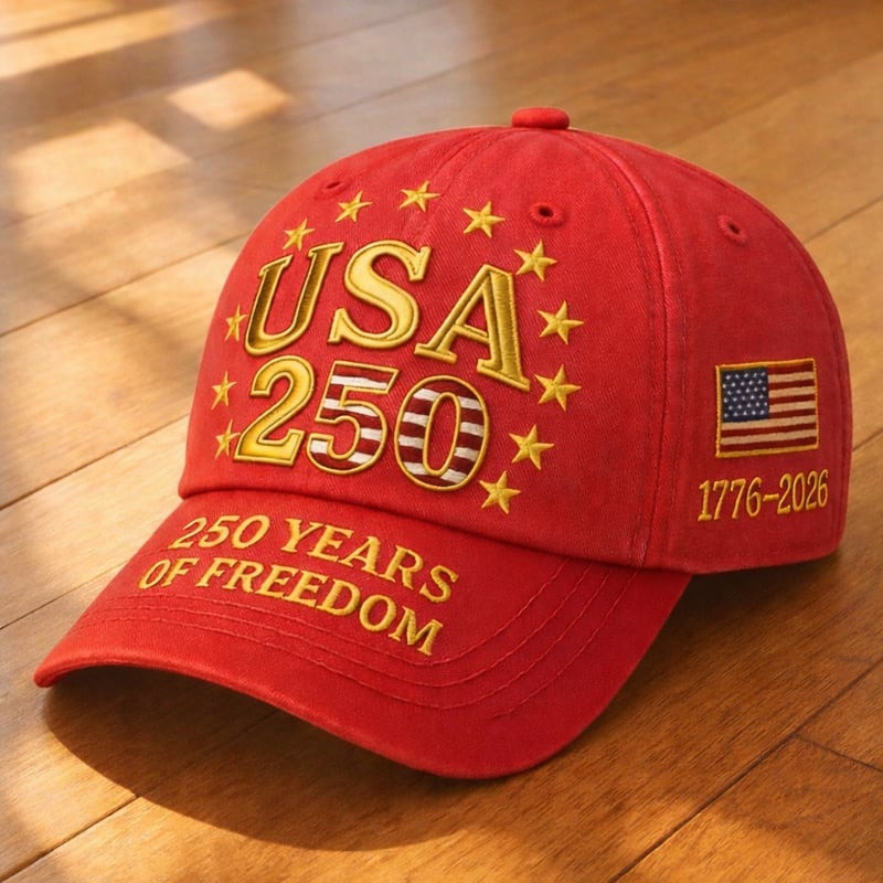 USA 250 1776 2026 Baseball Cap 250 Years Of Freedom Hat Patriotic Gifts For Him