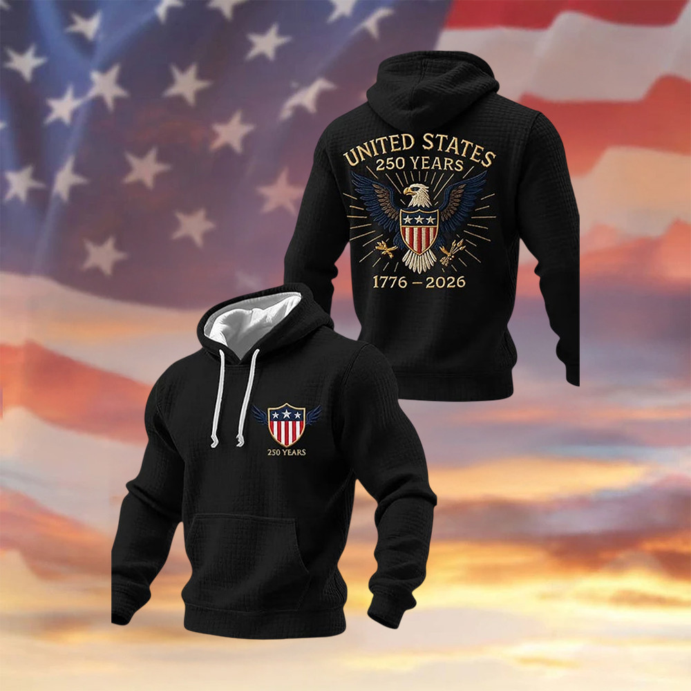 USA 250 Years 1776 2026 Hoodie American 250 Years Birthday Apparel 4Th Of July Gifts USA 250 Years 1776 2026 Hoodie American 250 Years Birthday Apparel 4Th Of July Gifts - Image 1