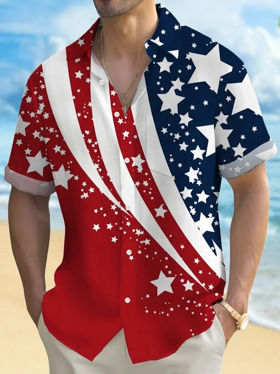 USA 250 Years Of Freedom Hawaiian Button Shirt Independence Day Clothing Gifts For 4Th Of July USA 250 Years Of Freedom Hawaiian Button Shirt Independence Day Clothing Gifts For 4Th Of July - Image 1