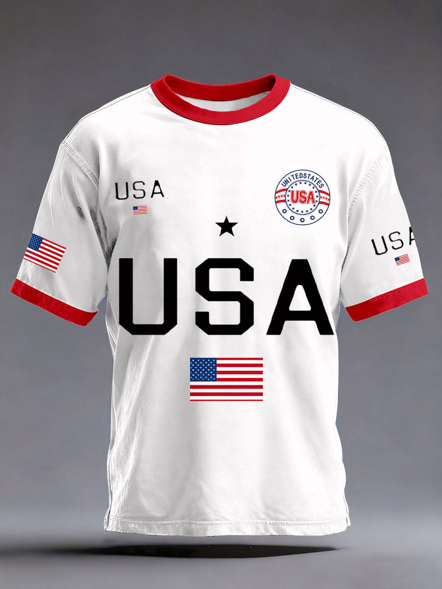 USA 250 Years Strong T-Shirt American Patriot Apparel Gifts For 4Th Of July
